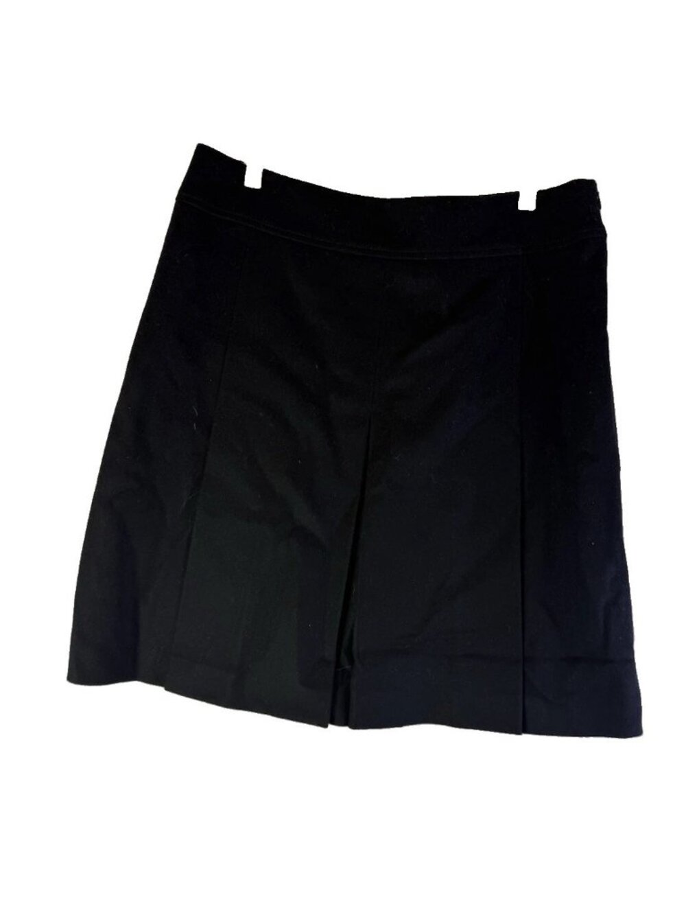 Akris Punto Skirt Wool Pleated Black Professional Luxury Capsule